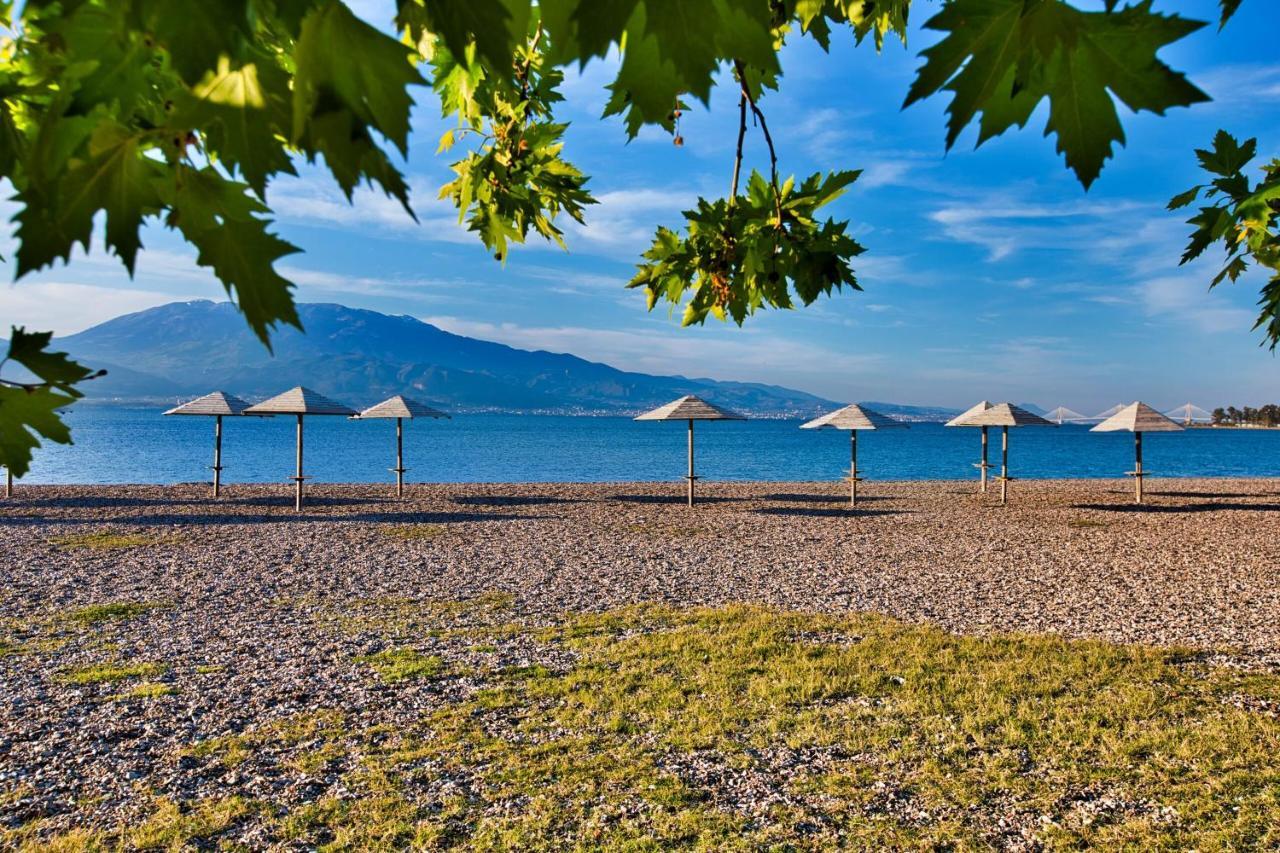 Nafpaktos Beach Luxury Suites Kültér fotó